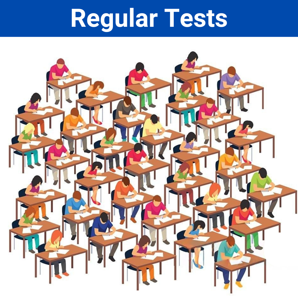 Regular Mock tests at Parag Gupta Classes is one of the best way to improve CA student's score