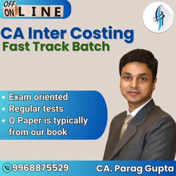 ca inter costing by CA Parag Gupta sir