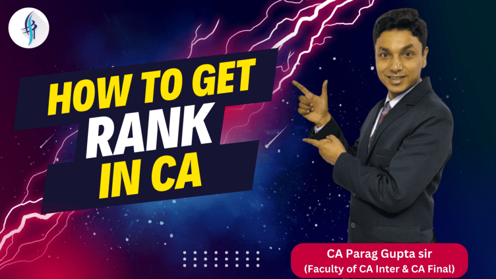 How to get rank in CA