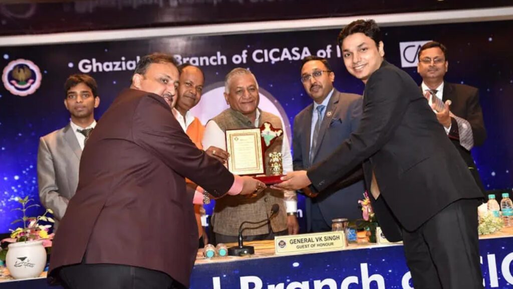 Parag Gupta sir, tailored to empower aspiring Chartered Accountants since 2 decades. With accolades from Loksabha MP General V.K. Singh Ji.